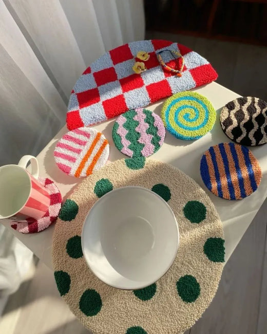Coasters, keychains and keepsakes