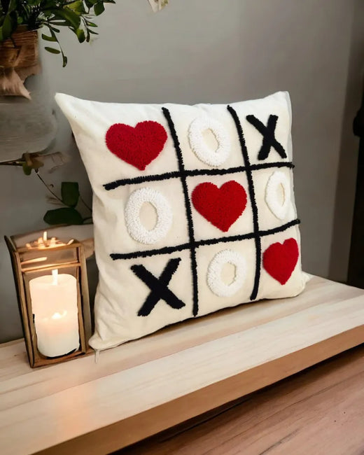 Punch needle pillow